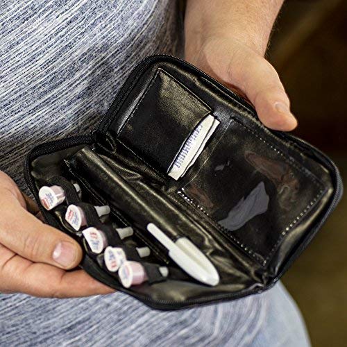 [Australia] - Skinny Case Diabetic Pen Wallet - (Black) 