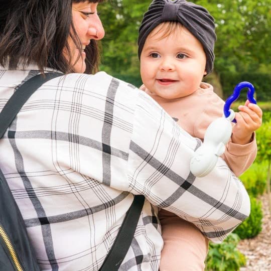 [Australia] - Doddl Baby Spoon and Fork, Cutlery Set for Babies 6+ Months, Learn to Self-Feed. Helps Weaning (Aqua) 