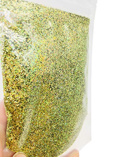 [Australia] - Biodegradable Glitter Made from Plant Cellulose, Earth Friendly. Perfect for Body Decoration, Cosmetics, Crafts, DIY Projects (1 Ounce Sunny Gold, Fine Grade) 1 Ounce 