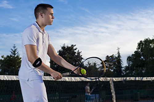 [Australia] - Tennis Elbow Brace for Tendonitis Treatment, Golfers Elbow Strap with Compression Pad, Arm Brace Pain Relief Support for man and woman + Drawstring Carrying Bag 1 