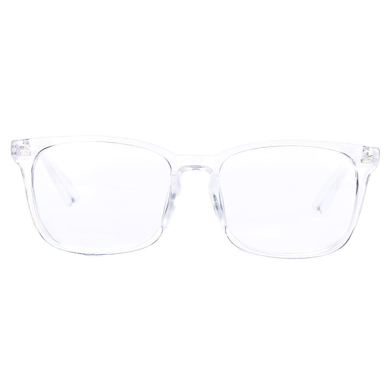 [Australia] - Pro Acme Non-prescription Glasses Frame Clear Lens Eyeglasses A1 Transparent 52 Millimeters 