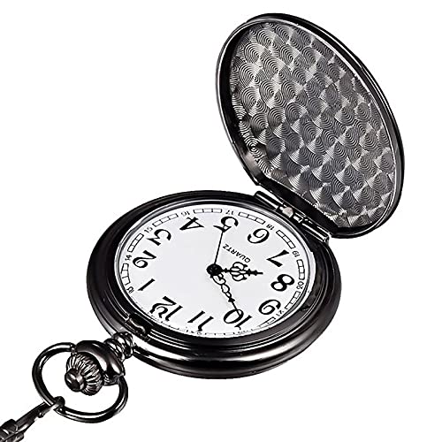 [Australia] - Gifts for Groomsmen/Best Man/Groom Engraved Pocket Watch Birthday Anniversary Meaningful Year Wedding Gifts for Men A.Color A 