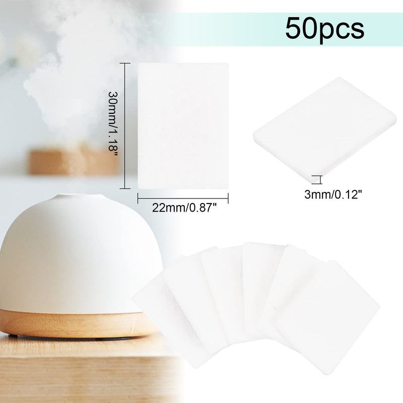 [Australia] - PandaHall 50 Pack Aromatherapy Refill Pads Room Ball Electric Plug in Electric Diffuser Refill Pads Scented Oil Pads for Scent Ball Plug-in Diffuser 