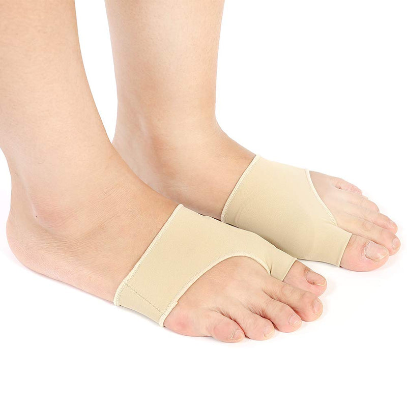 [Australia] - Bunion Corrector Hallux Valgus Straightener for Men & Women, 1 Pair Silicone Toe Protector Orthotics Braces Feet Care Thumb Correction Pedicure Socks Pain Relief(L) L 