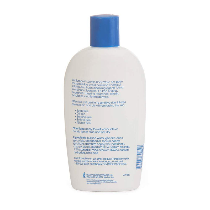 [Australia] - Vanicream Gentle Body Wash -12 fl oz - Formulated Without Common Irritants for Those with Sensitive Skin 