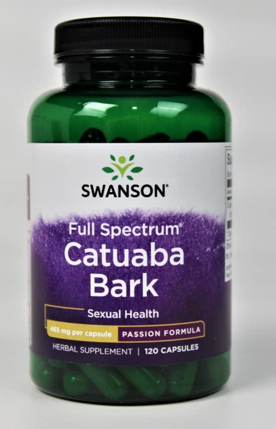 [Australia] - Swanson Catuaba Bark 465 Milligrams 120 Capsules (2 Pack) 2 