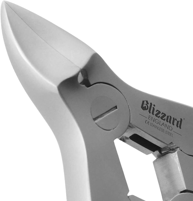 [Australia] - Toenail Clippers by Blizzard - Podiatry Tool German Forged - Cantilever Nail Nippers to Cut Thick Toe Nails - Hospital Grade (Double Spring 15cm) Double Spring 15cm 