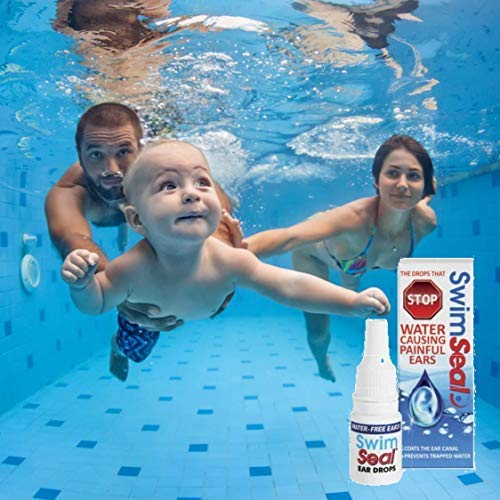 [Australia] - SwimSeal Protective & Ear Drying Drops for Daily Use Rather Than Alcohol Drops or Earplugs. Avoids Earache from Swimming, Scuba, Diving, Surfing & Triathlons for All Ages 1 Count (Pack of 1) 
