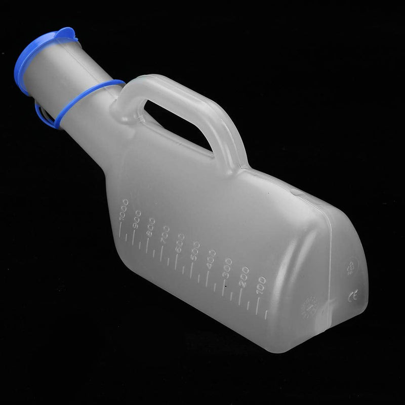 [Australia] - 1000ml Portable Outdoor Urine Bottle with Lid Kids Adults Mobile Toilet Urine Collector Urinals Transparent Urinal for Elderly Children 