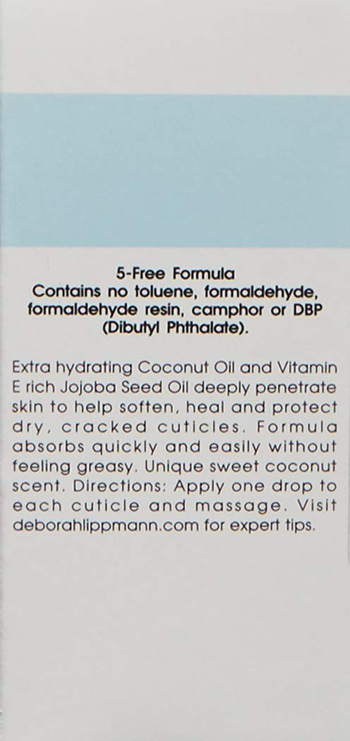 [Australia] - Deborah Lippmann Cuticle Care | Intensive Cuticle Treatment Therapy | Promotes Proper Treatment and Cuticle Care | No Soaking, No Peeling, No Nipping Cuticle Oil 