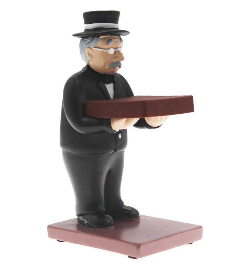 [Australia] - Newfancy Top Hat Butler Man Watch Stand Old Man Ring Stand Creative Glasses Holder Black Suit Watch Storage Table 