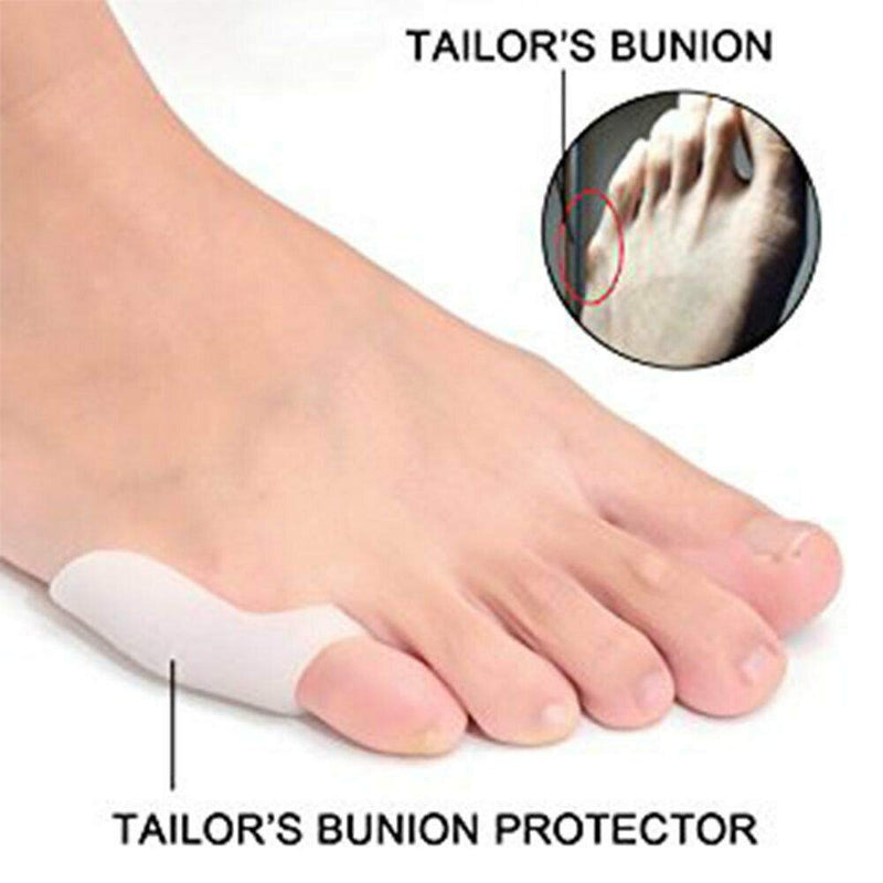 [Australia] - Pedimend™ Small Toe Gel Separators | Little Toe Bunion Cover Pads | Bunionette Protector Guard Sleeve| Pinky Finger Hallus Valgus Toe Cushion Stretchers 