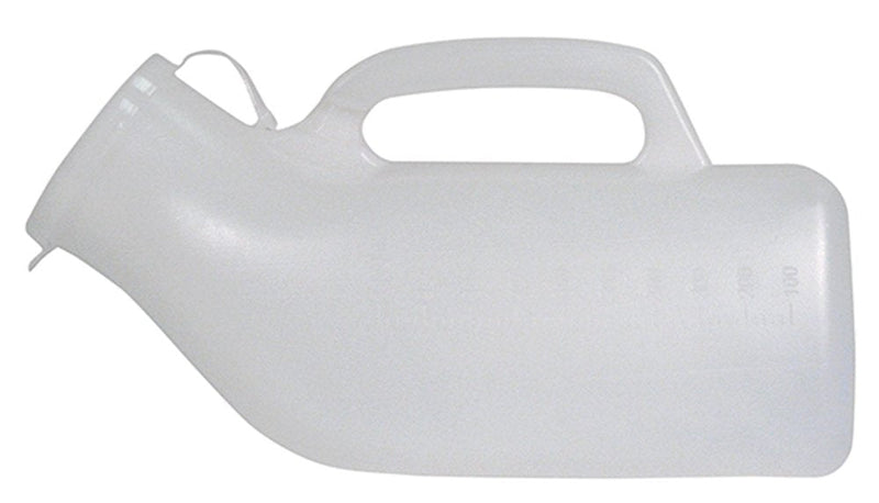 [Australia] - Aidapt Re-Usable Male Urinal with Integral Carry Handle,Anti Spill Lid,1000ml Capacity Ideal for Travel and Camping 