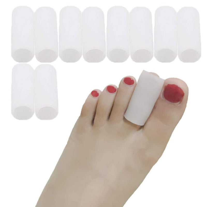 [Australia] - Soft Gel Toe Sleeves by Pedimend, Toe Protectors, Multi Pairs Pack, Finger Cover,for Corns Remover, Callus Cushion, Adjustable Bunion Treatment for Women and Men (1 Pair) 1 Pair 