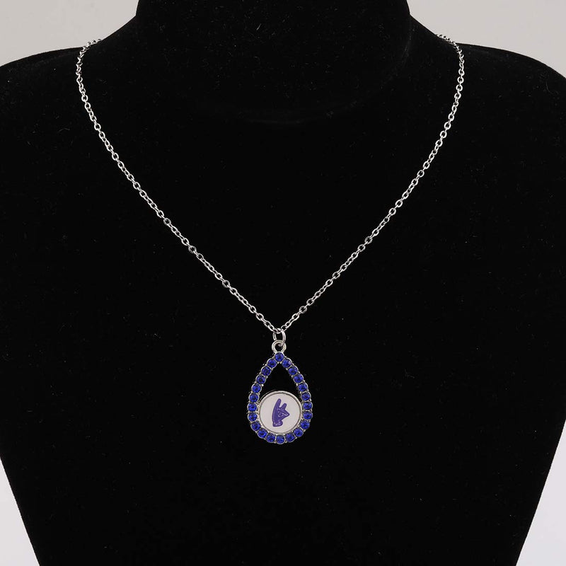 [Australia] - LBSBO ZPB Sorority Necklace/Earrings 1920 Greek Sorority Jewelry Gift for Finer Women 