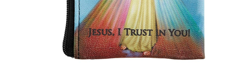 [Australia] - Needzo Divine Mercy of Jesus Christ Rosary Bag, 3 1/2 Inch 