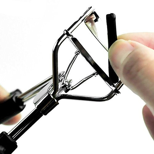 [Australia] - 5PCS/18PCS Silicone Replacement Cushion Eyelash Curler Rubber Refills Pad Makeup Tool for Most Eyelash Curler (Black(5PCS)) Black(5PCS) 