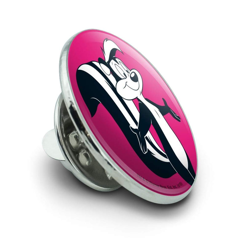 [Australia] - GRAPHICS & MORE Looney Tunes Pepe Le Pew Metal 0.75" Lapel Hat Pin Tie Tack Pinback 