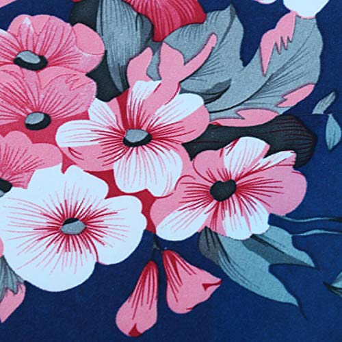 [Australia] - Adult Bibs Waterproof Washable Dining Bibs Reusable Clothing Protector fit for The Elderly,Patient (Hibiscus) Hibiscus 