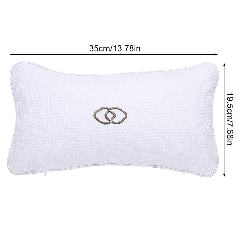 [Australia] - Gaosaili Anti-slip Non-Slip Bathtub Pillow Bath Cushion Inflatable Bath Pillow with Suction Cups for Bathroom Home Spa Headrest 