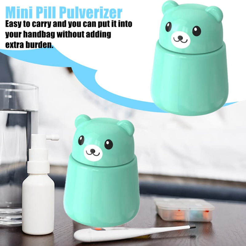 [Australia] - Crush Pill Crusher and Grinder,Lovely Bear Shape Pill Grinders Pill Crusher Medicine Grinder for Home Use 