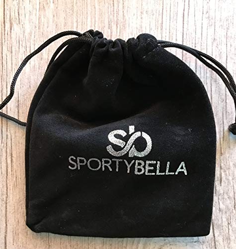 [Australia] - Sportybella Volleyball Necklace - Volleyball Rhinestone Jewelry for Women- Perfect Volleyball Gifts for Players 