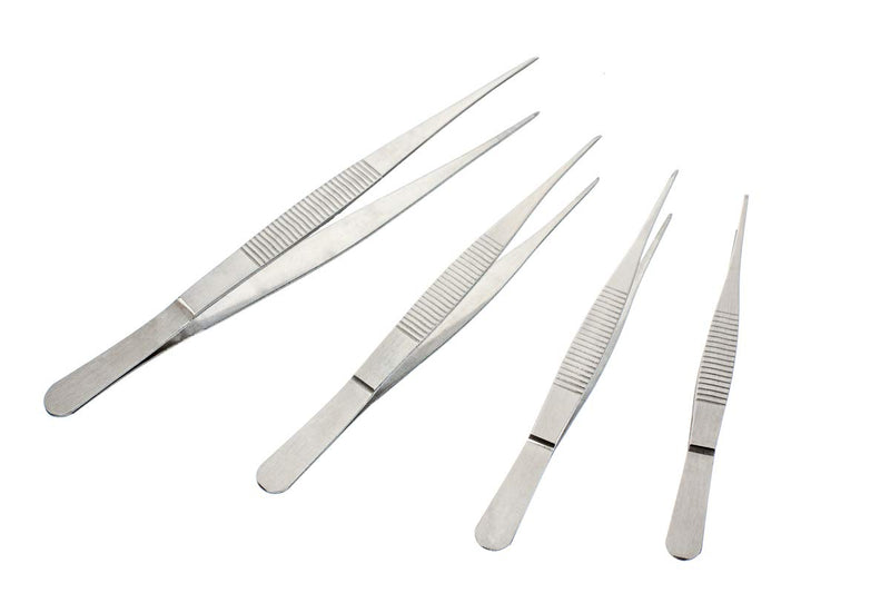 [Australia] - SE Stainless Steel Tweezers Set (4 PC.) - TW2-464SP 