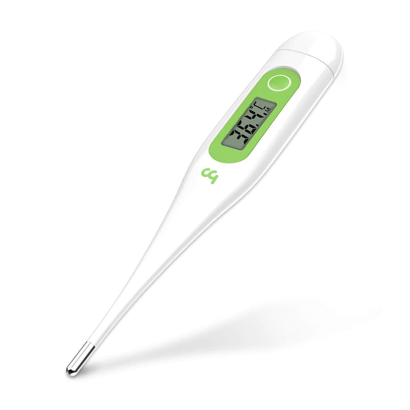 [Australia] - Femometer Digital Thermometers, Oral Thermometer Adults Kids Babies, Accurate Switchable Body Temperature Thermometer, Green 