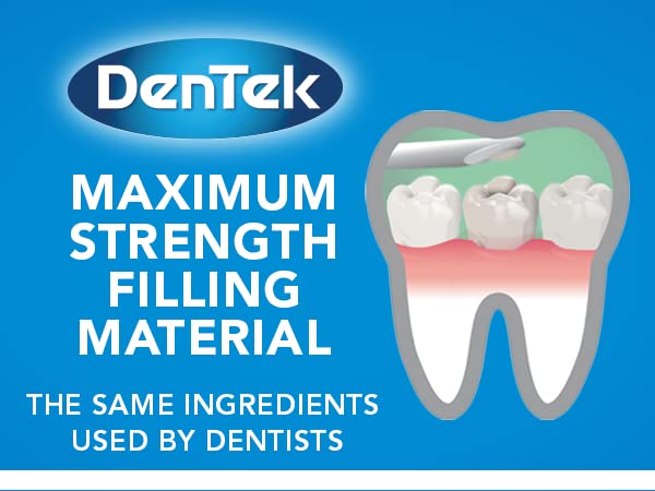 [Australia] - DenTek Temparin Max Home Dental Repair Kit Twin Pack for repairing lost fillings and loose caps, crowns or inlays - 24+ Repairs 