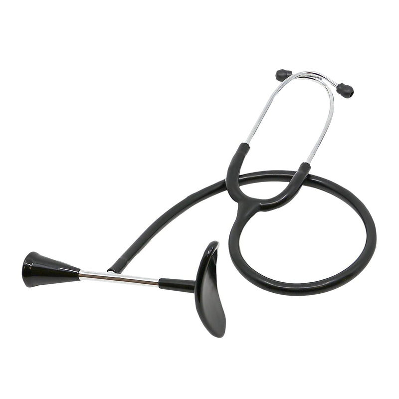 [Australia] - Dixie EMS Fetal Stethoscope for Baby’s Heartbeat Detection, Latex-Free Fetoscope with Pinard Horn and Soft Earbuds, 22” 