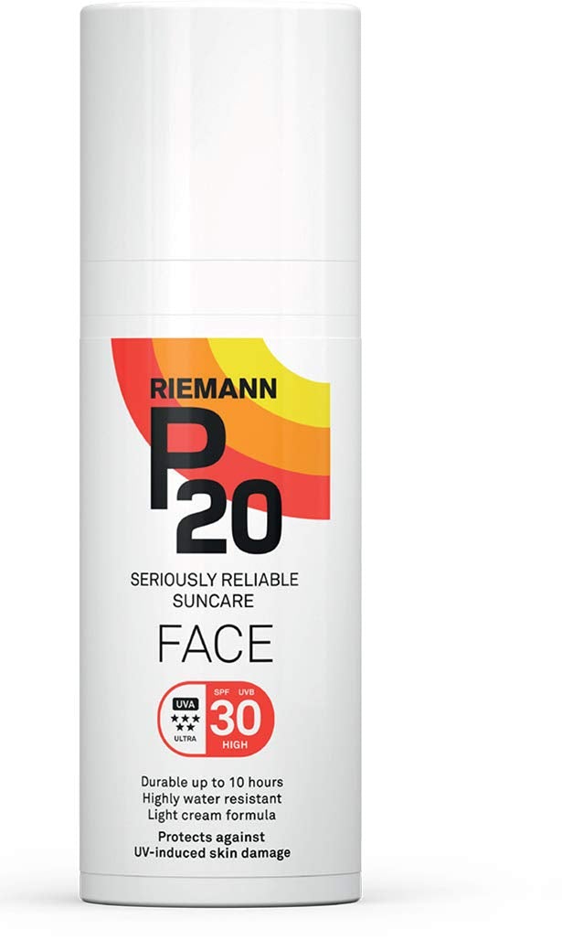 [Australia] - Riemann P20 Face Sun cream SPF30 50 g Long Lasting UVA and UVB Protection for up to 10 hours, Highly Water Resistant 
