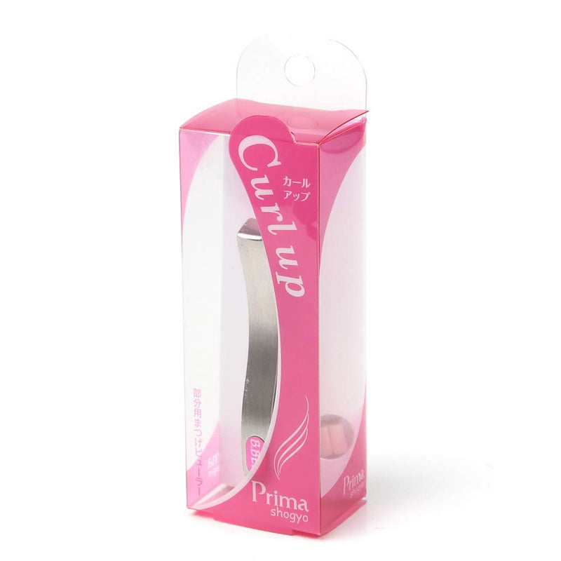 [Australia] - Preo Prima Shogyo Japanese Partial Eyelash Curler | Inner Corner/Outer Corner Precision Lash Curl Up tool | Made In Japan (Included 2 Replacement Rubber) | C-180 