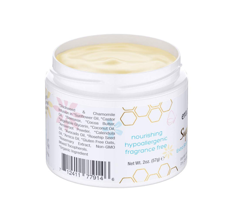 [Australia] - Era Organics Healing Ointment for Babies - USDA Certified Organic Natural Gentle Moisturizer for Sensitive Skin Prone To Baby Eczema, Cradle Cap (Infant Seborrheic Dermatitis), Rashes, Hives & More 