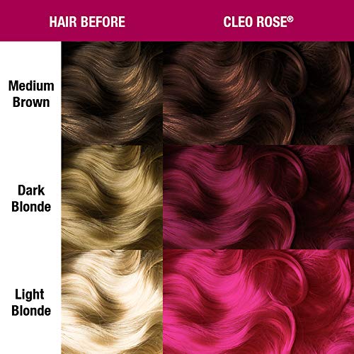 [Australia] - Manic Panic Cream Formula Semi-Permanent Hair Colour – Cleo Rose 118 ml (Pack of 1) 