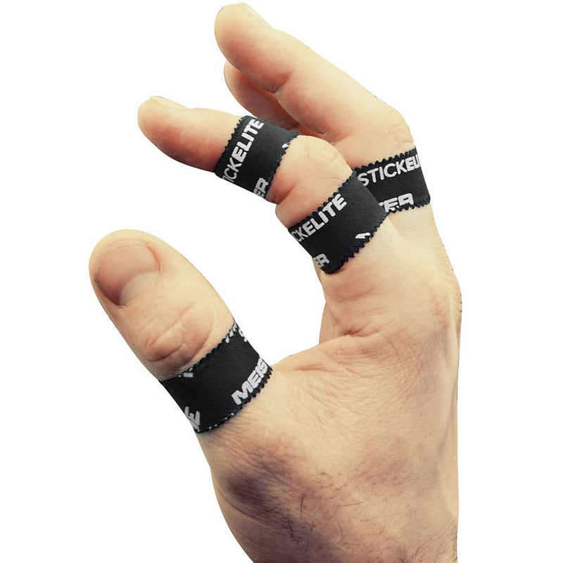[Australia] - Meister StickElite Professional Porous Athletic Tape for Fingers & Toes - 15yd x 1/2" - Black - 4 Rolls 4 Count (Pack of 1) 
