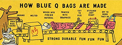 [Australia] - Blue Q Zipper Pouch, I Hate Everyone Too. Great for organizing larger bags. Features a chunky sturdy zipper, easy-to-wipe-clean, made from 95% recycled material, 7.25"h x 9.5"w 