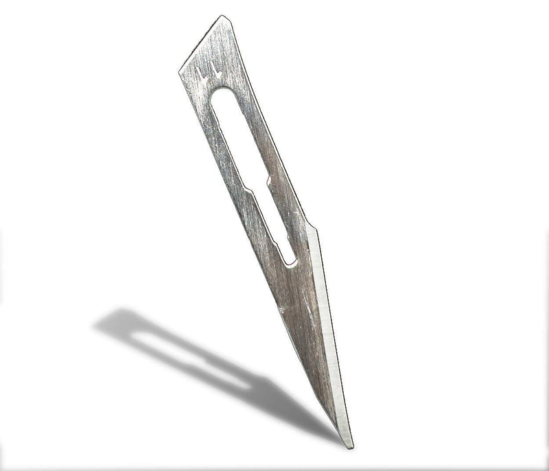 [Australia] - Disposable Surgical Scalpel Blades Sterile High Grade Carbon Steel 2.1% 10xx Individually Foil Wrapped by P&P MEDICAL SURGICAL Size 11 Box of 100 