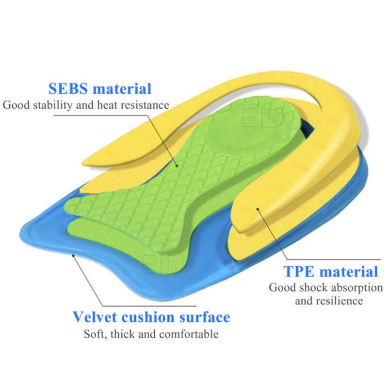 [Australia] - Heal me Silicone Gel insole heel pad for heel pain, Achilles tendonitis, plantar fasciitis, height increase; comfort (UK small 10cm x7.2cm) 