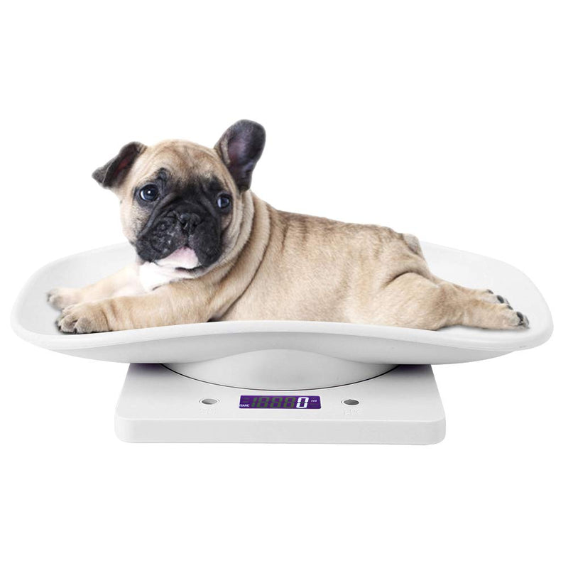 [Australia] - Pet Scale, High Accuracy Small Pet Weight Scale with Plastic Non‑slip Pads Convenient to Carry 