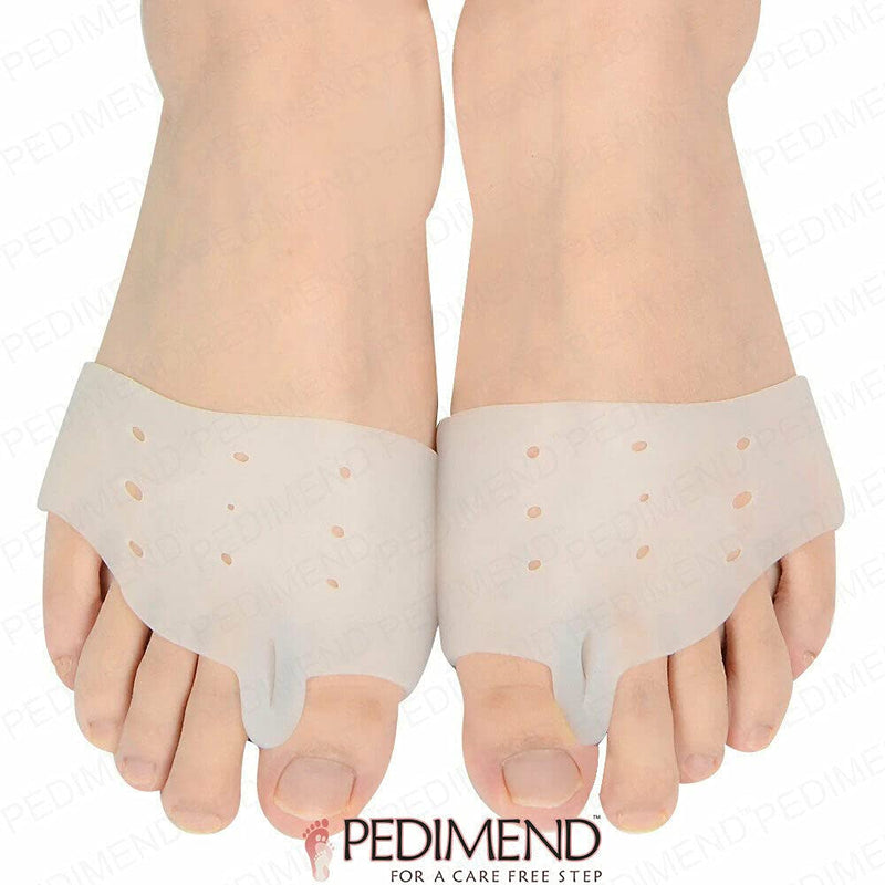 [Australia] - Pedimend Metatarsal Pads for Metatarsalgia Morton's Neuroma & Pedimend Gel Bunion Spacer | Hallux Valgus Deformity Correction Splint | Silicone Big Toe Separator 