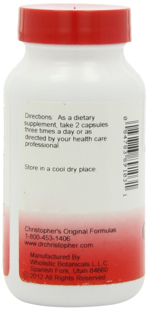 [Australia] - Dr. Christopher's Original Formulas Liver and Gall Bladder Formula Capsules, 100 Count 