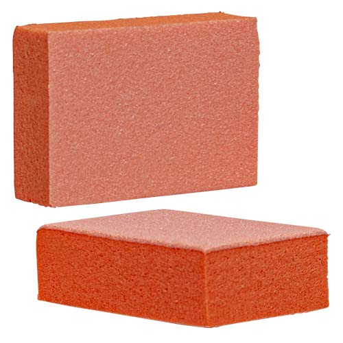 [Australia] - Americanails Mini Orange Buffers - (180/240 Grit) - Professional Salon Quality White Buffing Blocks for Nails - Buff Nails Prior to Application of Polish, Gel Polish, Gel, Acrylic, Double-Sided, 50 Ct Orange (180/240 Grit) 