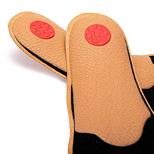 [Australia] - Leather Shoe Insoles with Orthotic Footbed I Insoles with Arch Support and Heel Cushion for Men and Women (UK 9 / 43 EU) 9 UK / 43 EU / 29 cm 