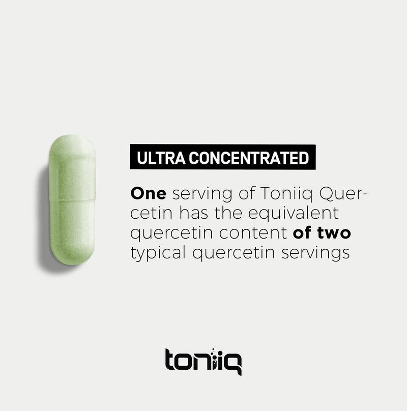 [Australia] - Ultra High Purity Quercetin Capsules - 95%+ Highly Purified and Highly Bioavailable - 1000mg Per Serving - 120 Capsules Quercetin Supplement 