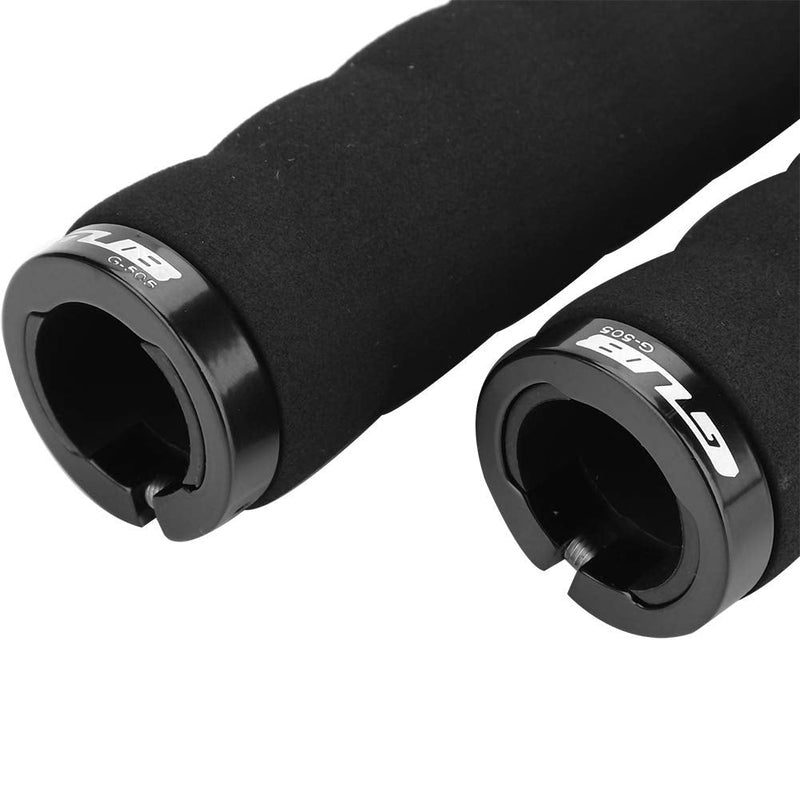 [Australia] - Keenso New Handlebar Grips Bicycle Road Mountain Bike Soft Rubber Handlebar End Grips 黑色 