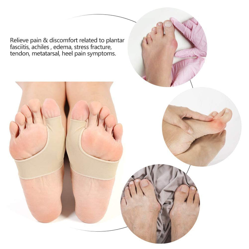 [Australia] - Bunion Corrector Silicone Bunion Pads Foot Guard Relief Kit Treat Pain for Hallux Valgus Protector Sleeves(L) L 