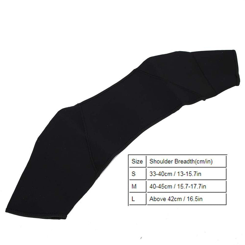 [Australia] - Shoulder rest for men and women, support for shoulder compression. Breathable sports shoulder pad. Warm, elastic shoulder protection for personal hygiene(M) M 