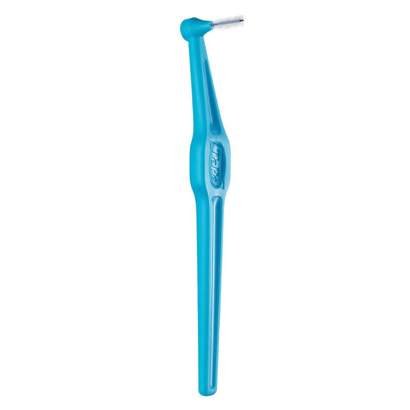 [Australia] - TePe Angle Interdental Brushes Mixed Pack / Samples of Every Size / Easy and simple interspace cleaning with long handle and angled neck / 2 x 6 brushes 
