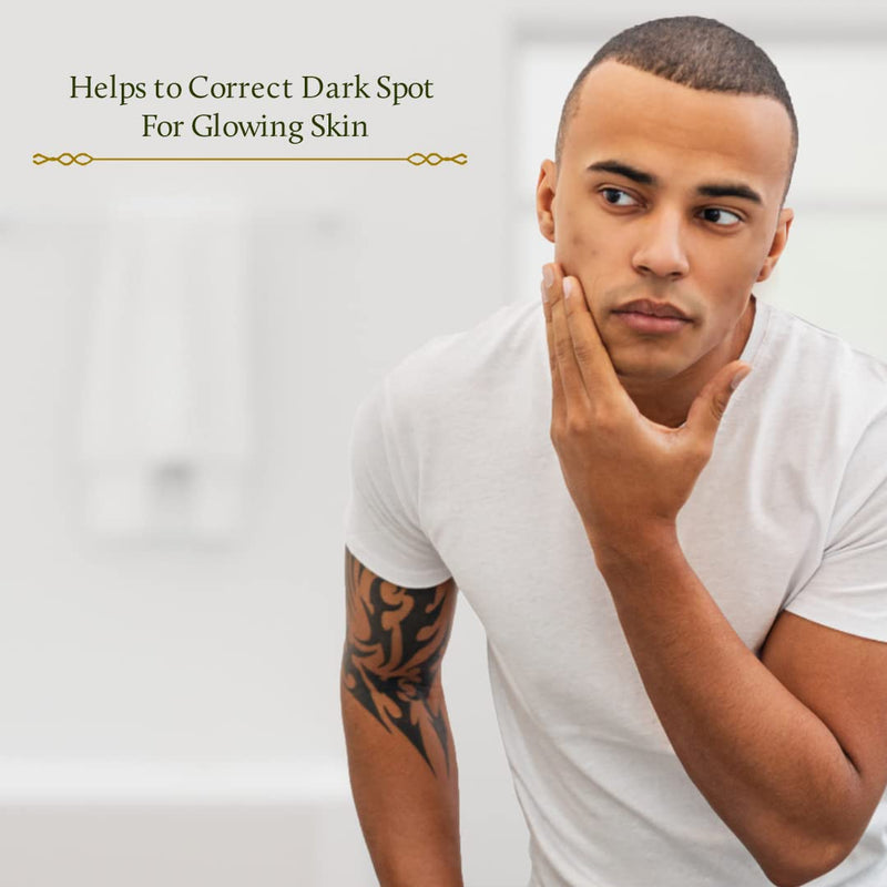 [Australia] - Blue Nectar Natural Vitamin C Face Cream for Men with Ayurvedic Herbs -Green Apple, Aloe Vera & Turmeric for Brightening and Radiance Glow Skin(50 g) 