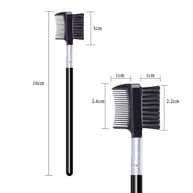 [Australia] - 5 PCS Eyelash Comb and Eyebrow Brush Comb, Eyebrow Eyelash Brush Makeup Tool for Eyelashes extension 